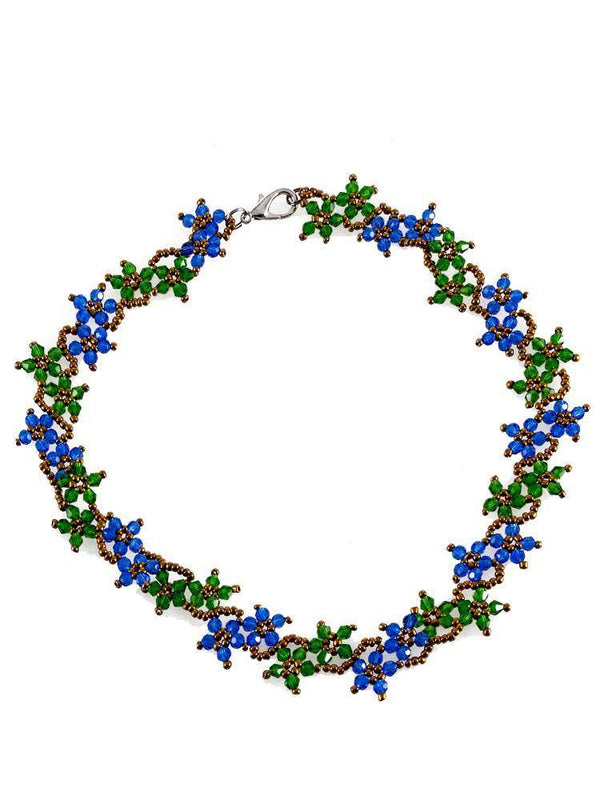 Colier din cristale si margele  Liza Panait Liza Panait Online Boutique